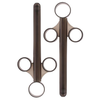 Seringues d'injection pour lubrifiant BLACK MONT x2 Noires 