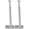 Flexson Supports sur Pied Réglables pour Sonos One, One SL et Play:1 - Blanc (Paire)
