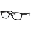 Ray-Ban 0RX 5268 5119 50 Lunettes de Soleil, Noir (Black), Mixte Adulte