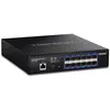 TRENDnet TL2-F7120 Switch SFP+ géré 10G Couche 2 à 12 Ports, 12 Ports SFP+ 10G, capacité de Commutation de 240 Gbit/s, Prend en Charge Les modules Fibre Optique SFP 10GBASE-X/1000BASE-FX