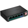 TrendNet TPE-TG51G - Switch 5 ports PoE+ Gigabit - longue portée