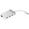 TrendNet TUC-ETGH3 - Adaptateur USB Type-C vers Gigabit Ethernet + Hub