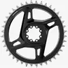 Sram X-Sync Red E1 Road Engrenage, Noir/Argent, 46 dents