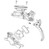 Sram Étrier De Frein à Disque Rival Axs E1 Flat Mount One Size