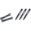 Sram Kit Prolongateur de Valve Crantée en Aluminium pour Cyclisme - 3 Prolongateurs et 1 Valve, 41 mm