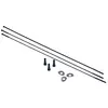 Zipp Cx-sprint Straight Pull Titanium Rayons 3 unités 272 mm 272 mm