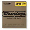 Dunlop Dunlop Dbfs40100 - Jeu De Cordes Basse Filets Plats - 40-100