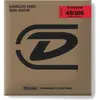 Dunlop DBFS45105M Flatwound Medium Scale 45-105 jeu de cordes