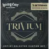 Cordes pour guitare électrique Dunlop Trivium nickel 10-63 7 cordes