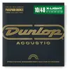Dunlop Jeu Guitare Acoustique Dunlop Phosphore Bronze Extra Light 10-48