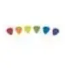 Dunlop 443R53 - Nylon Midi Guitar Pick 0,53mm X 72