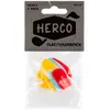 Jim dunlop herco heavy flat thumbpick players pack x3