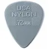 Jim Dunlop Dunlop Nylon Standard Médiators 0.73mm Gris (12x)