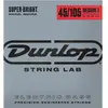 Dunlop Super Bright Nickel Plated Steel Médium 45-105 - Jeu cordes guitare basse