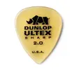 Dunlop 433P200 - Ultex Sharp Guitar Picks 2,00mm X 6
