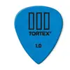 12 mediators Dunlop Tortex Pitch black 1.00 mm - 488P100