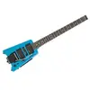 Non communiqué Steinberger Spirit GT-PRO Deluxe Frost Blue guitare électrique sans tête avec housse