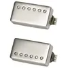 Gibson Custombucker Matched Set Double Black True Historic Nickel Covers
