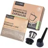 Capsules réutilisables de Sealpod compatibles avec la machine Nespresso® Starter Edition
