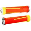 ODI MTB AG-1 Poignées de vélo verrouillables 2,1 135 mm Argenté M Orange/Gelb