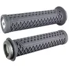 Poignées ODI Vans V2.1 Lock-On Graphite avec Colliers Gris 135mm pour BMX et MTB