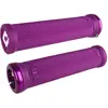 Poignées Odi Grips Ruffian V2.1 Lock-On Violet avec Colliers, 135 mm, BMX et MTB