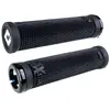 Poignées Odi Grips Ruffian XL V2.1 Lock-On Noires avec Colliers Noirs 135mm