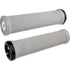 Paire de grips odi ruffian v2 1 135 mm gris   blanc