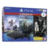 Sony PACK PS4 SLIM 1TO BLACK + GOD OF WAR + THE LAST OF US REMASTERED + HORIZON ZERO DAWN COMPLETE EDITION
