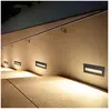 SILAMP Optonica - Balise led en Saillie Rectangle 3W 220V 65° Noire IP...