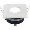 Optonica - Support Spot GU10 IP65 Carré Blanc 82mm - silamp