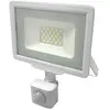 SILAMP Projecteur led Extérieur 30W IP65 blanc avec Détecteur de Mouvem