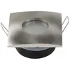 Support Spot GU10 IP65 Carré Alu 82mm - silamp