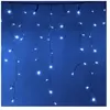 Guirlande LED Rideaux 140LED 220V 3m IP44 8 modes - Bleu - SILAMP