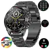 Montre Connectée Homme XtraDiTech Bracelet Acier Inoxydable Noir Luxe ...