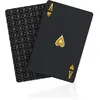 BIERDORF SolarMatrix Jeux de Cartes Poker - Etanches en Plastique Diam...