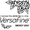 Encre Versafine - Tsukineko - Gris - 3 x 3 cm - Séchage rapide - Idéale pour petits travaux