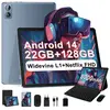 DGHRTI Tablette Android 14, Tablette 10.1 Pouces, 22Go RAM+128Go ROM, ...
