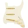 Fender Pre-Wired Strat Pickguard, Eric Johnson Signature, Parchment 8