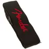 Fender Fender 2'' Black Poly Strap W/ Red Fender Logo Sangles et courroies