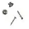 Fender 099-4915-000 Boutons de sangle vintage originaux