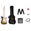 Fender Squier Sonic Stratocaster Pack 2-Color Sunburst Guitare électrique