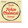 Fender 100 Clear Cordes Nylon Guitare Classique Tension Normale
