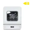 Puluomis - Lave Vaisselle Pose Libre Posable- 2 Couverts - 5 Programme...