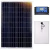 N.A DOKIO Panneau solaire 100W 12V Polo avec Régulateur Idéal pour tou...