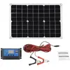 Kit photovoltaïque - GXU - Panneau solaire 20W flexible - Contrôleur s...