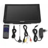 Téléviseur portable 11.6 pouces DVB-T-T2 - Noir - TV LCD avec rétroécl...