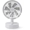 Luxaid Ventilateur de Bureau, Batterie 2000 mAh USB-C, 10 Vitesses, Os...