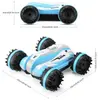 YED 1804 RC Voiture Télécommande amphibie - Sur le sol et l'eau- 360° Rotation - Rechargeable - Jouet Enfant- Bleu