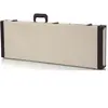 Gator Cases Etuis Guitare Bois Deluxe GW Electrique Beige Pour guitare électrique